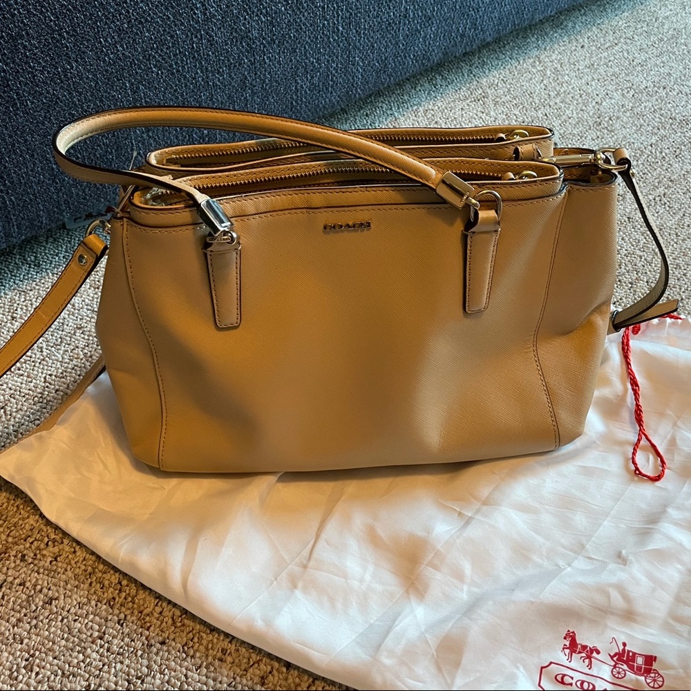 Coach Christie Carryall with dust bag